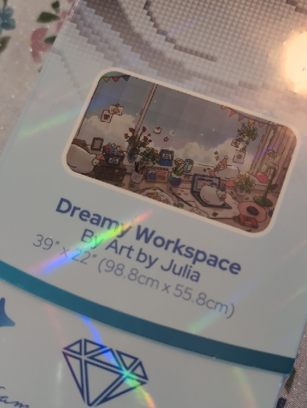 Diamond Art Club - Dreamy Workspace - By Art by Julia - Picture 2 of 4